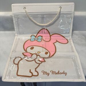 Kawaii Sanrio My Melody Clear Hanging Wall Multicolor Organizer Storage